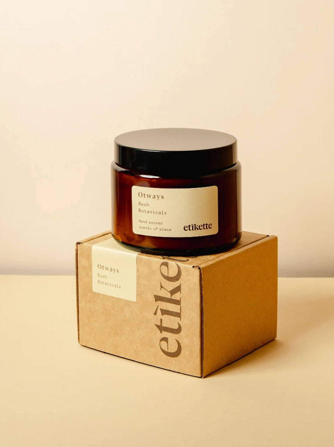 Etikette - Soy Candle 500ml - Otways / Bush Botanicals