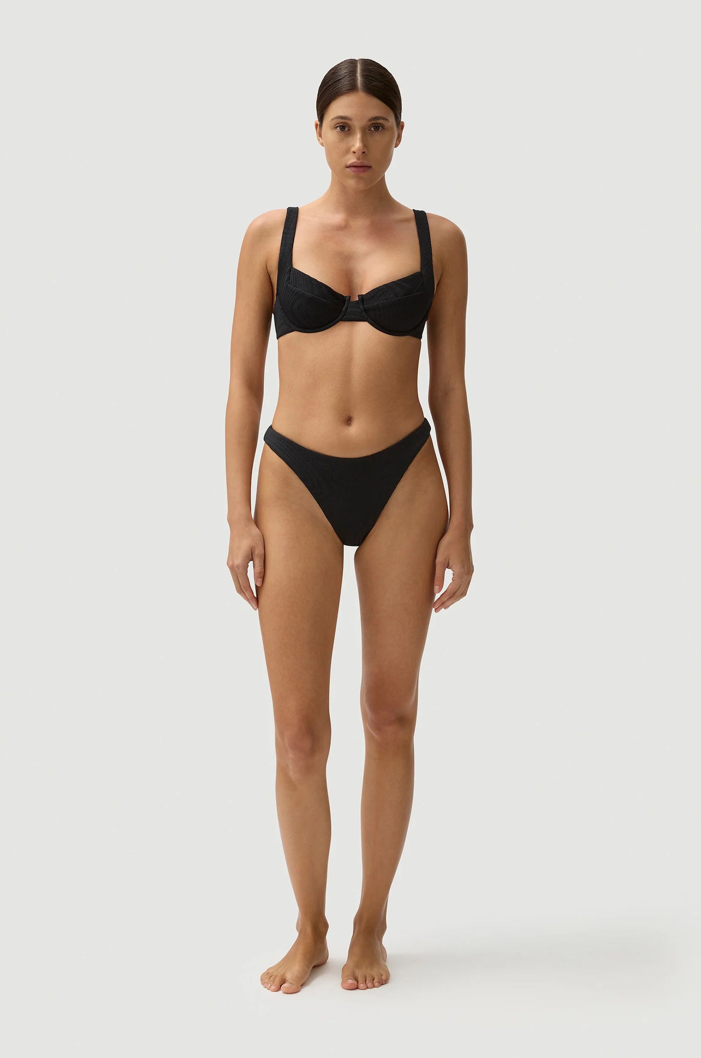 Fella Swim - Casanova Top - Black