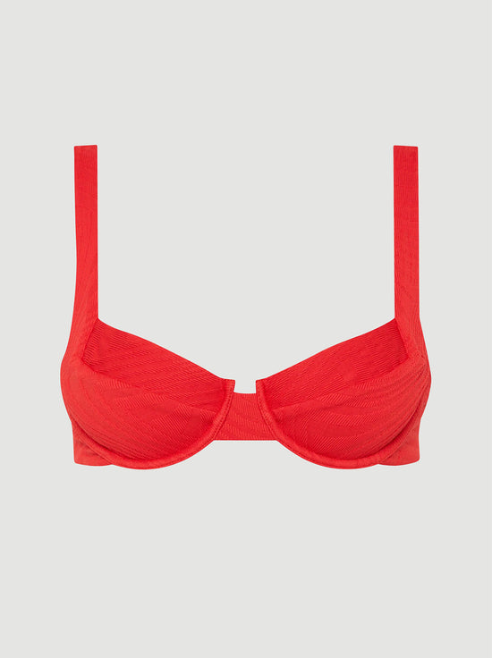 Fella Swim - Casanova Top - Tomato