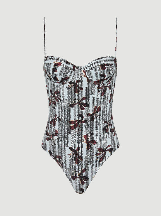 Fella Swim - Dolce Full Piece - Kimono Floral