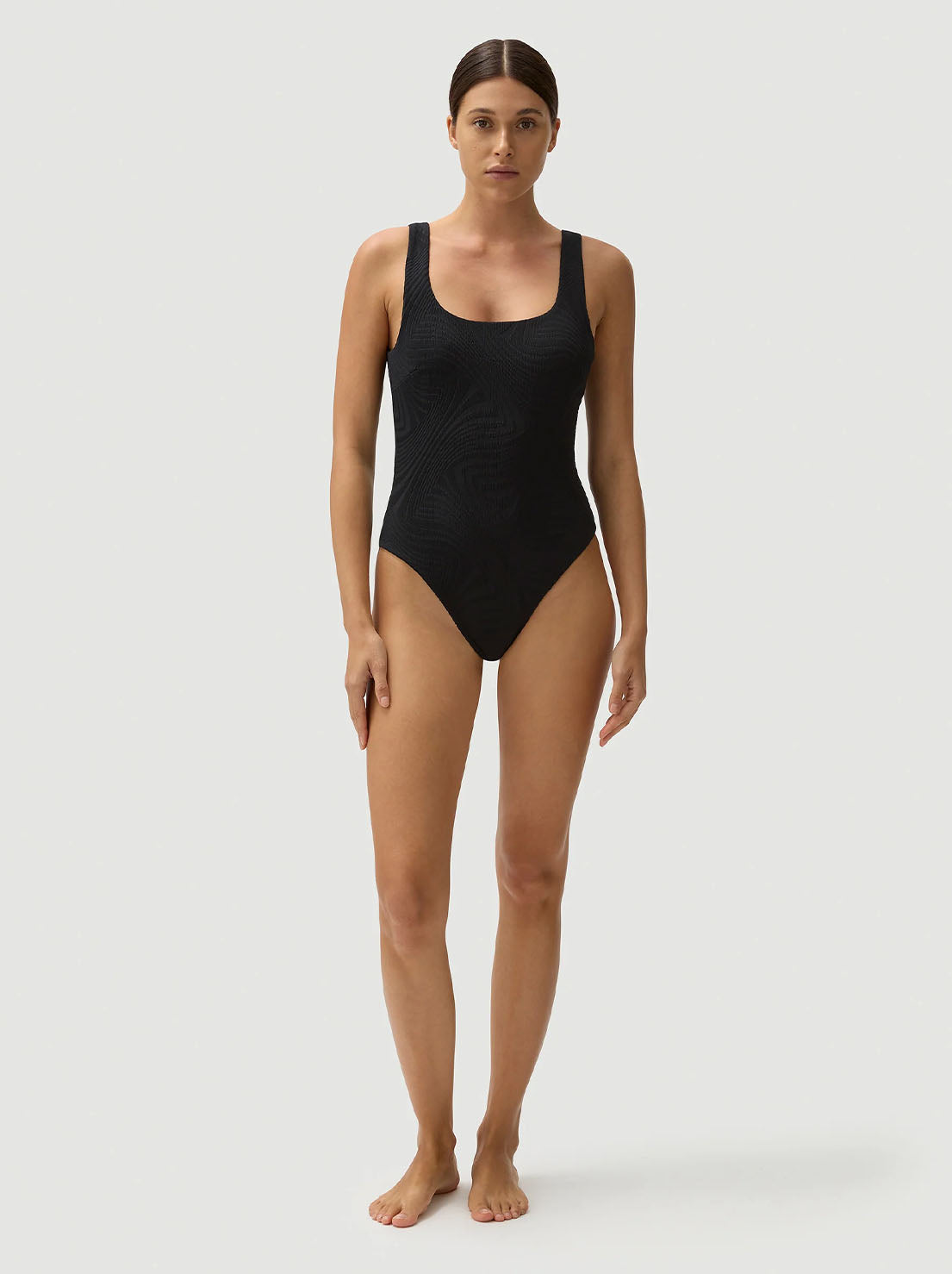 Fella Swim - Harvey Full Piece - Black