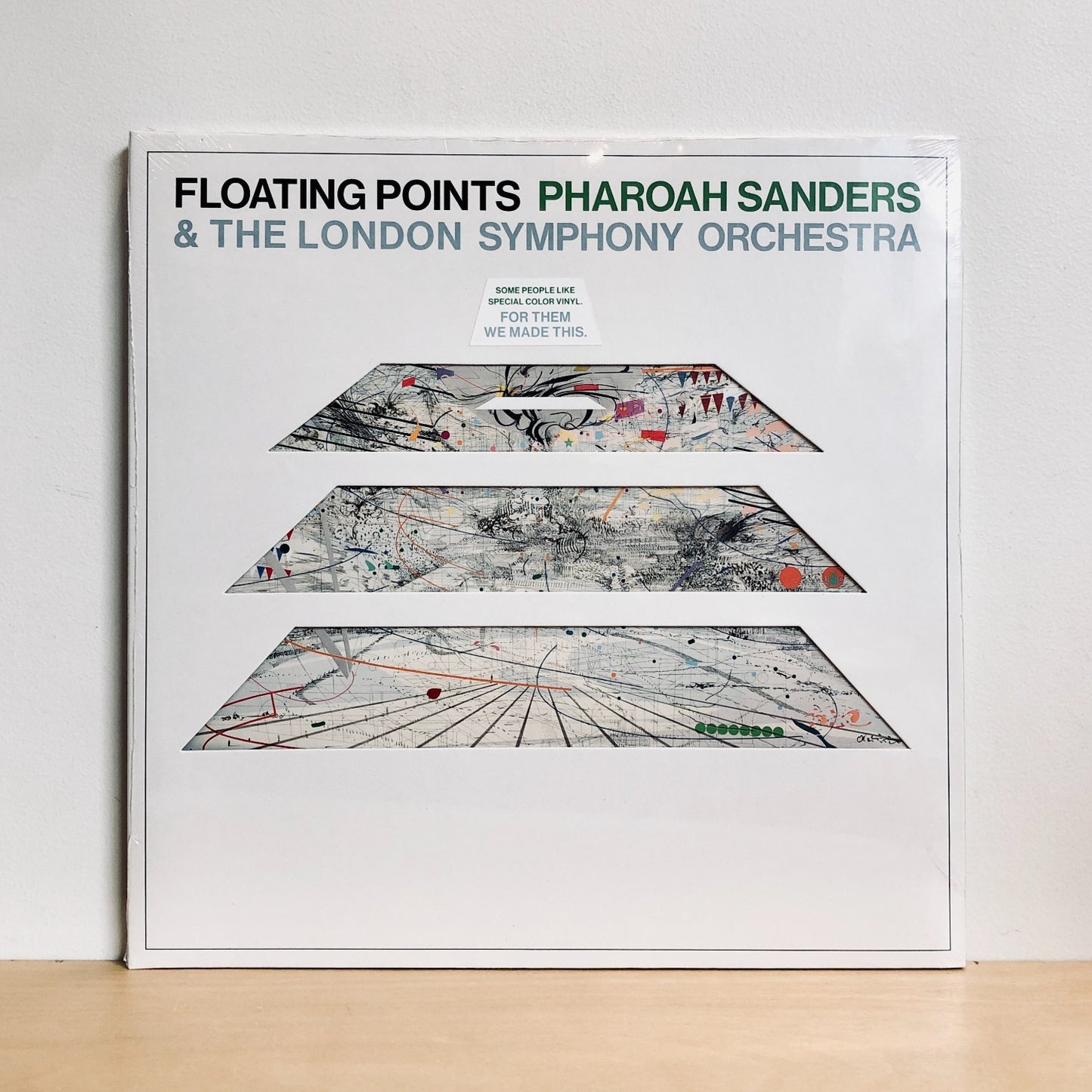 Floating Points, Pharoah Sanders & The London Symphony Orchestra - Promises. LP [Special Edition Fractured Marble Vinyl]