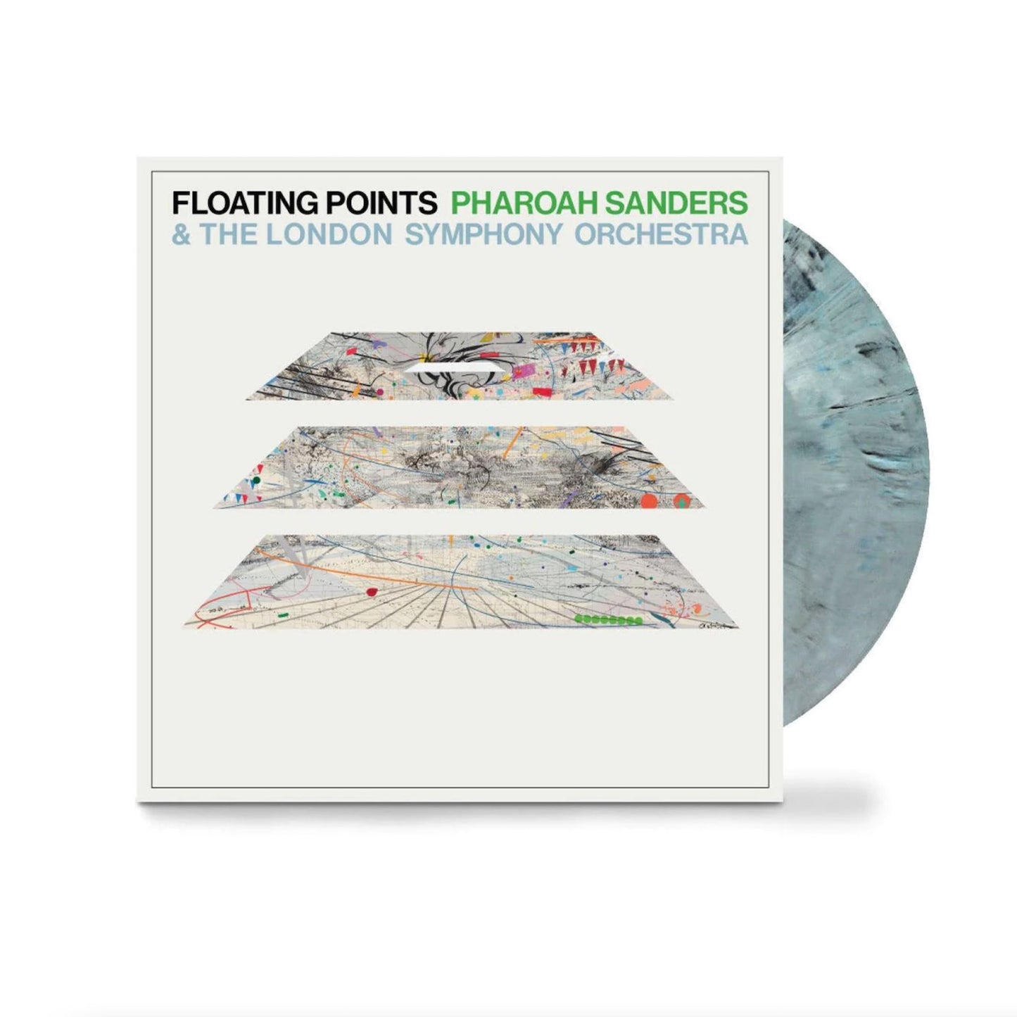 Floating Points, Pharoah Sanders & The London Symphony Orchestra - Promises. LP [Special Edition Fractured Marble Vinyl]