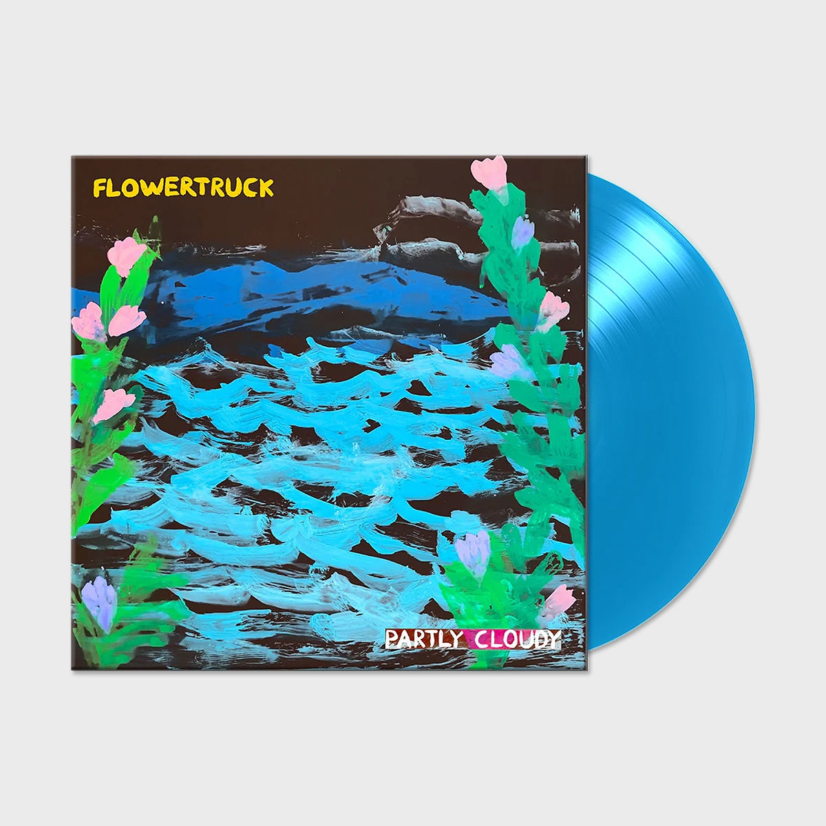 Flowertruck - Partly Cloudy. LP [Blue Vinyl]