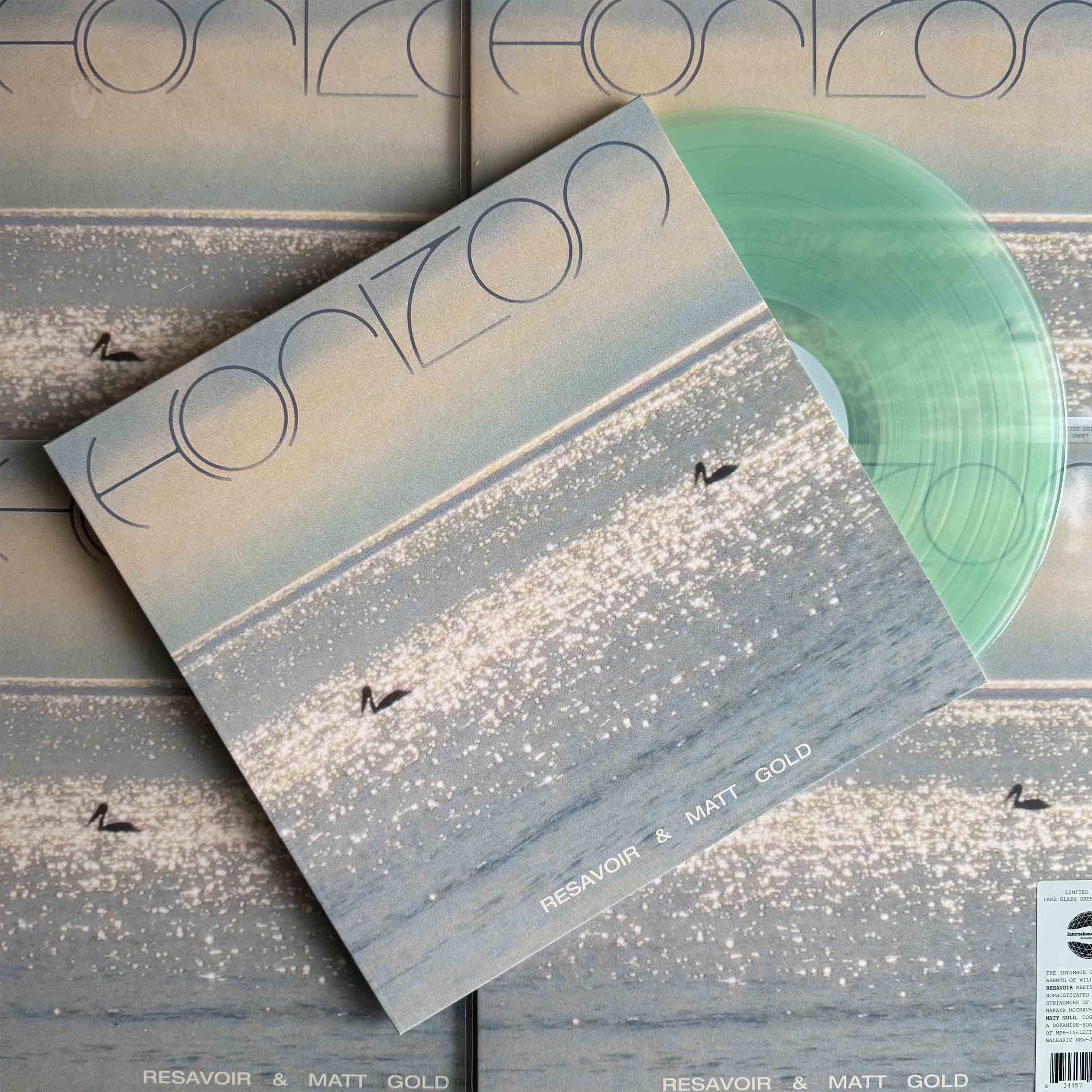 Resavoir & Matt Gold - Horizon. LP [Ltd Ed. Lake Glass Green Vinyl