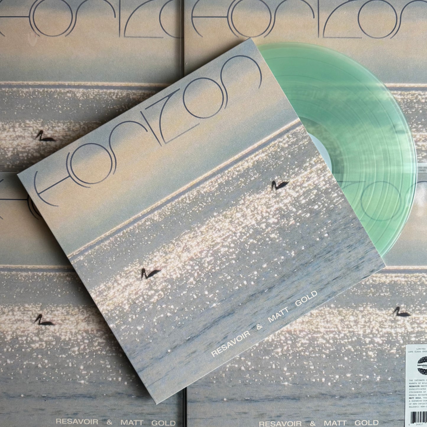 Resavoir & Matt Gold - Horizon. LP [Ltd Ed. Lake Glass Green Vinyl]