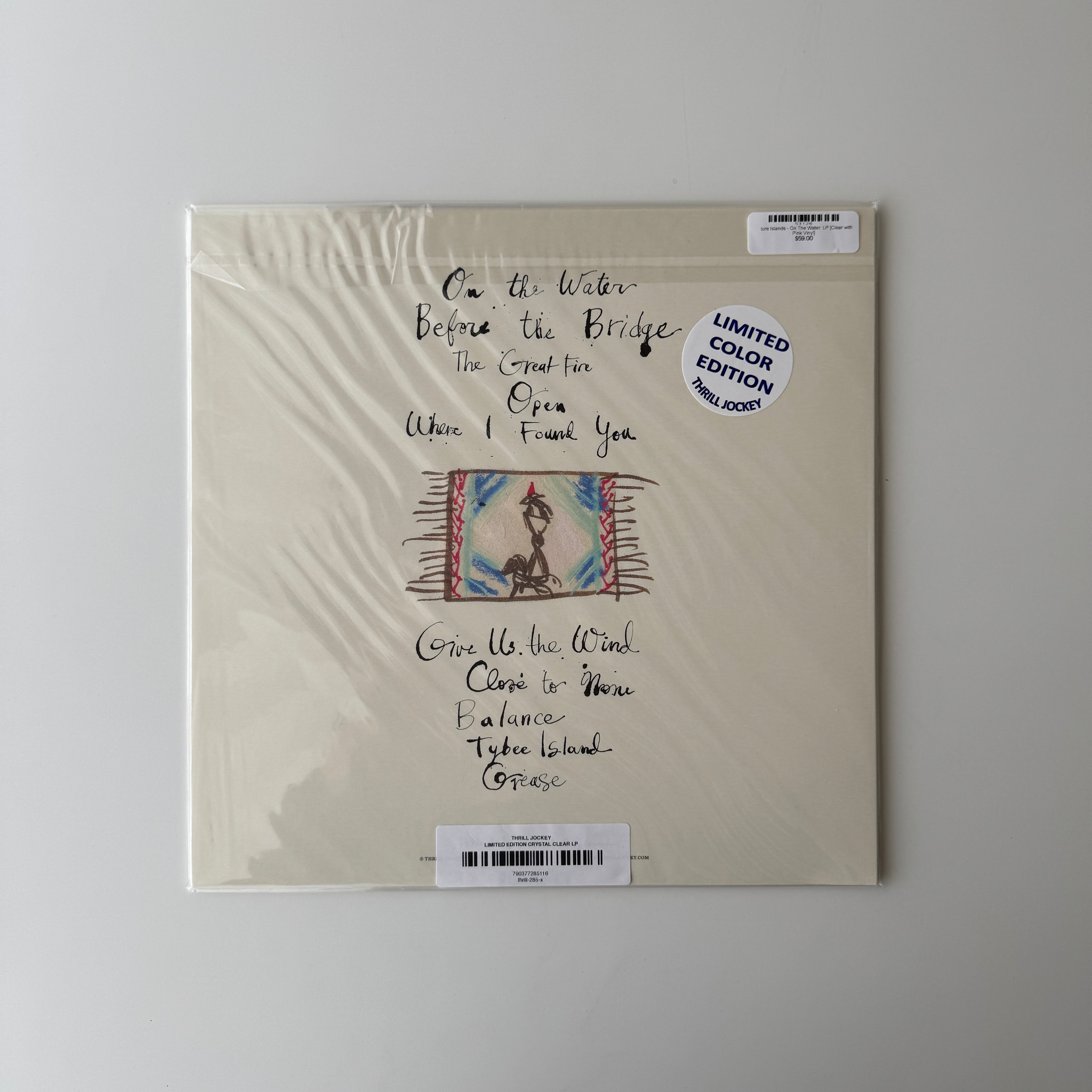 Future Islands - On The Water. LP [Clear with Pink Vinyl]