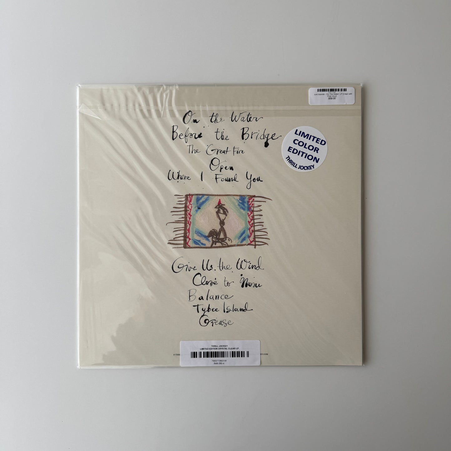 Future Islands - On The Water. LP [Clear with Pink Vinyl]