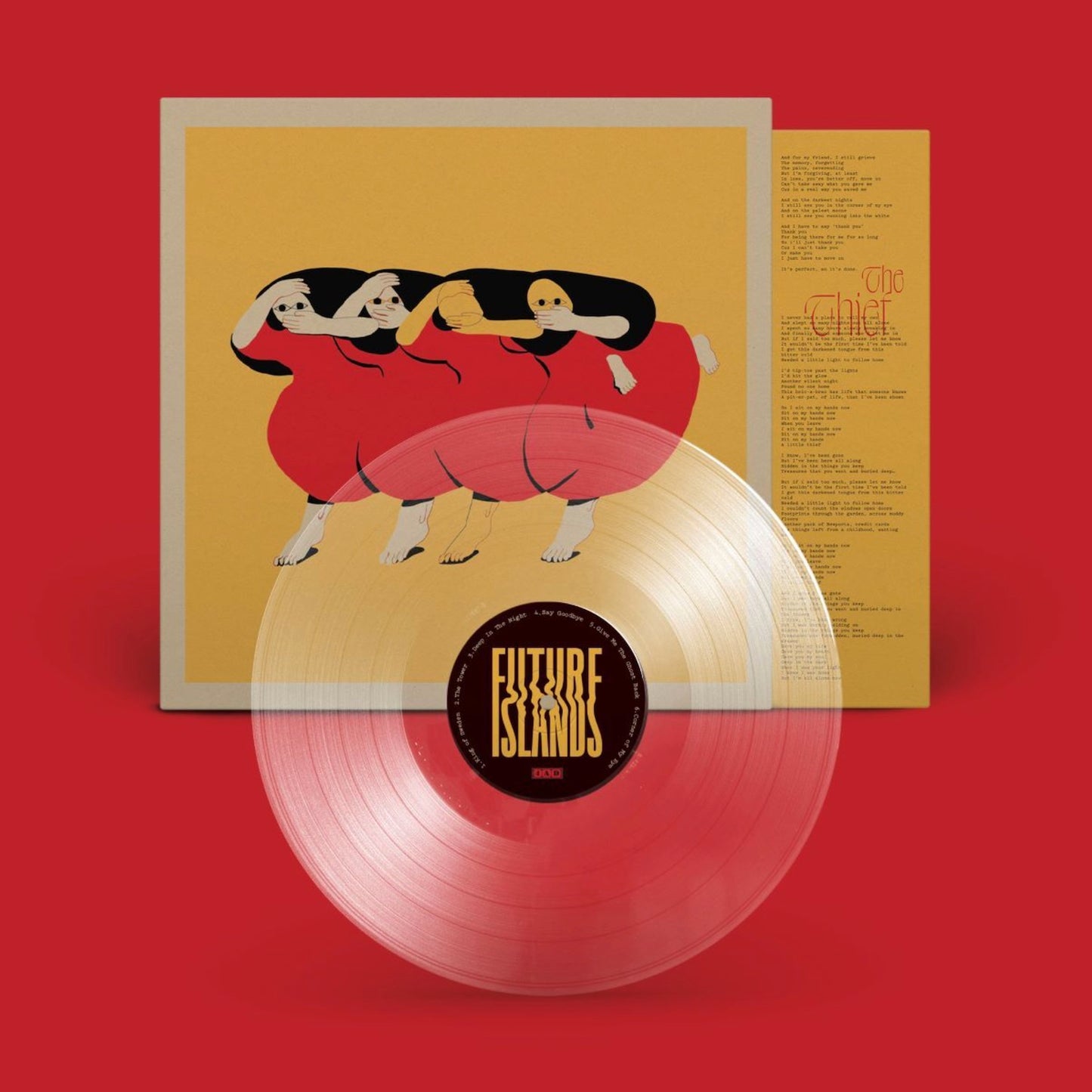 Future Islands - People Who Aren't There Anymore. LP [Indie Exclusive Clear Vinyl Edition]