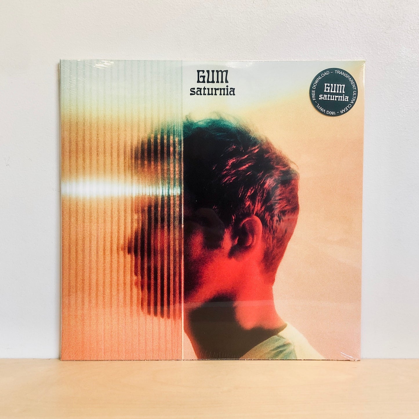 GUM - Saturnia. LP [180 Gram, Ultra Clear Transparent Vinyl]