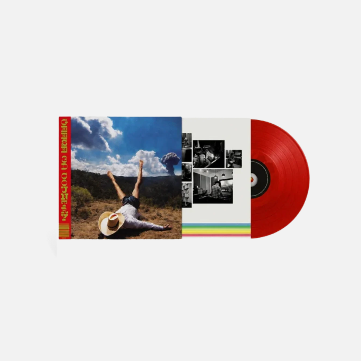 Geese - 3D Country. LP [Ltd. Clear Red Vinyl]
