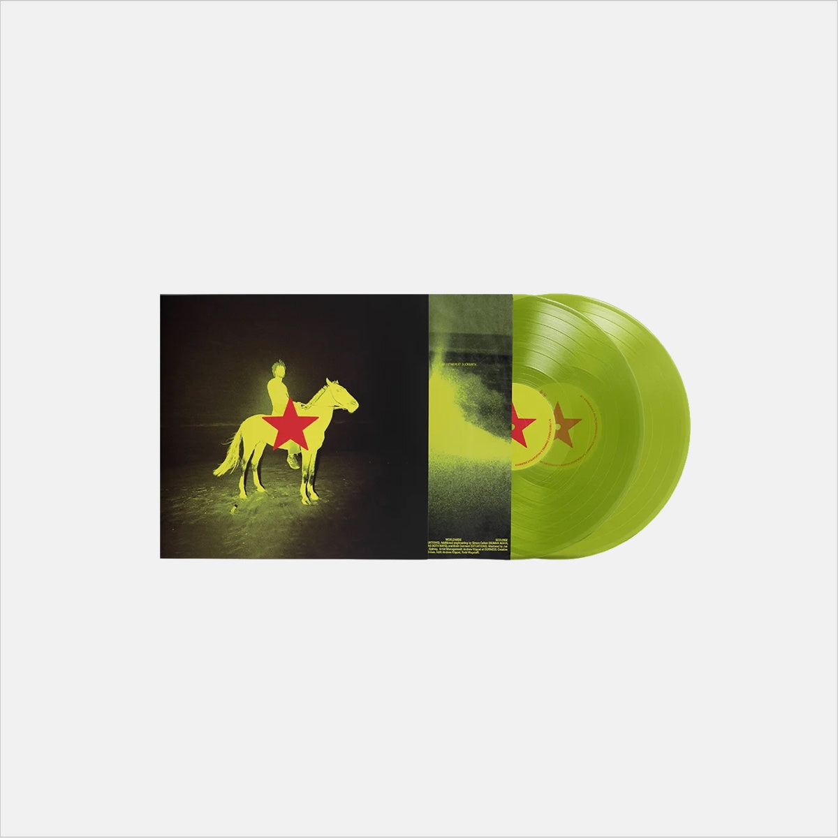 Genesis Owusu - Redstar Wu & The Worldwide Scourge. LP [Fluoro Yellow Vinyl]