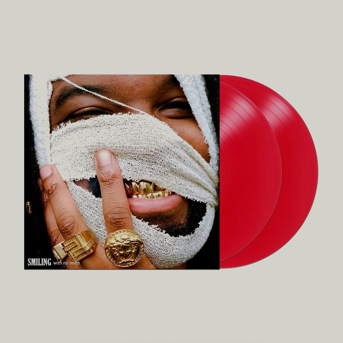 Genesis Owusu - Smiling With No Teeth. 2LP [Red Vinyl]