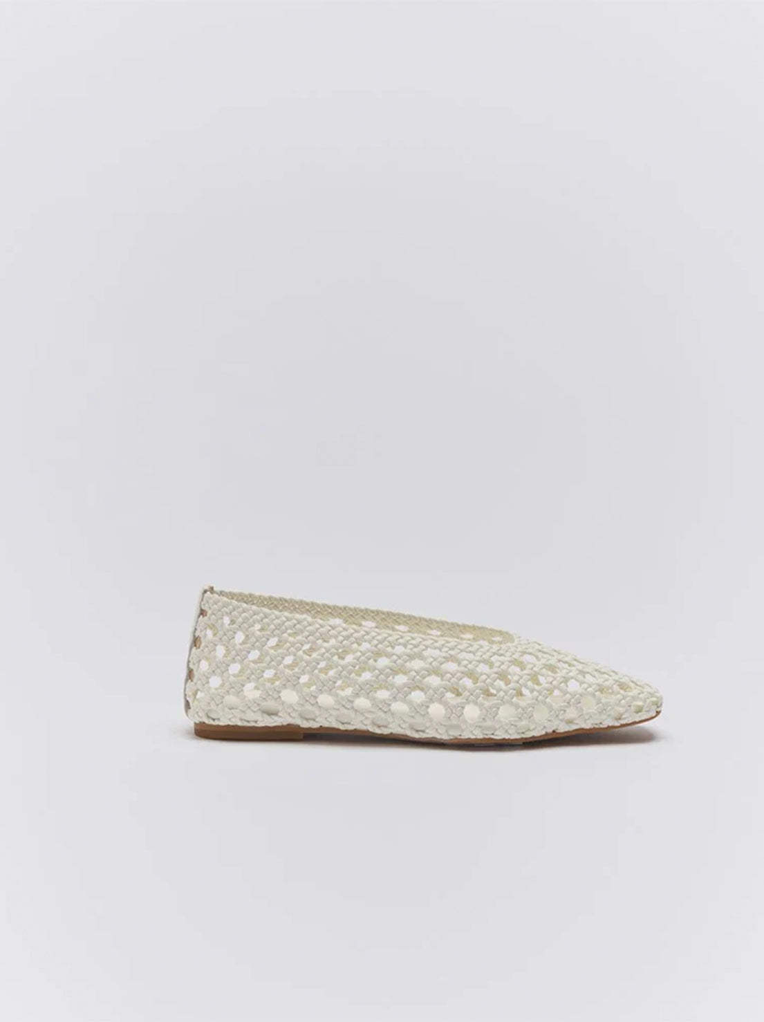 Goldie The Label - Cypress Ballet Flat - Vanilla