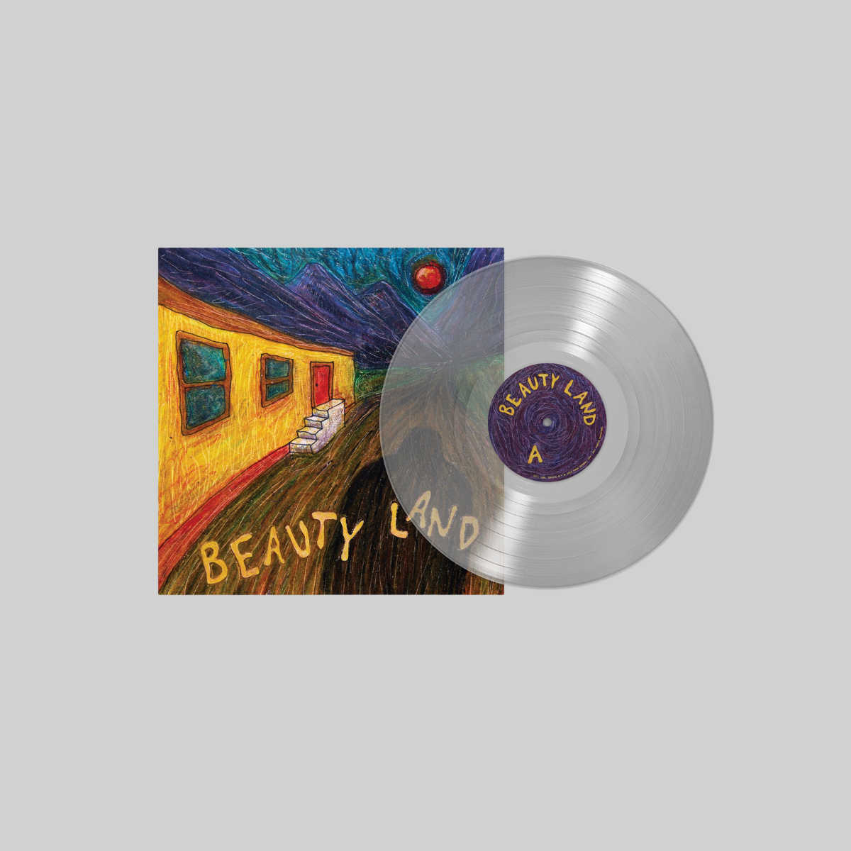 Greg Mendez - Beauty Land. LP [Crystal Clear Vinyl]