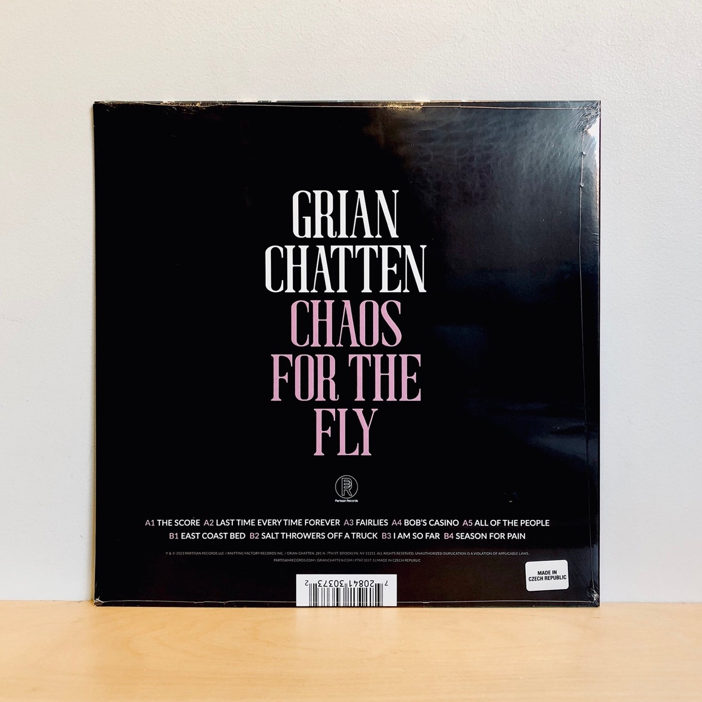 Grian Chatten - Chaos For The Fly. LP [Ltd. Ed. White Vinyl]