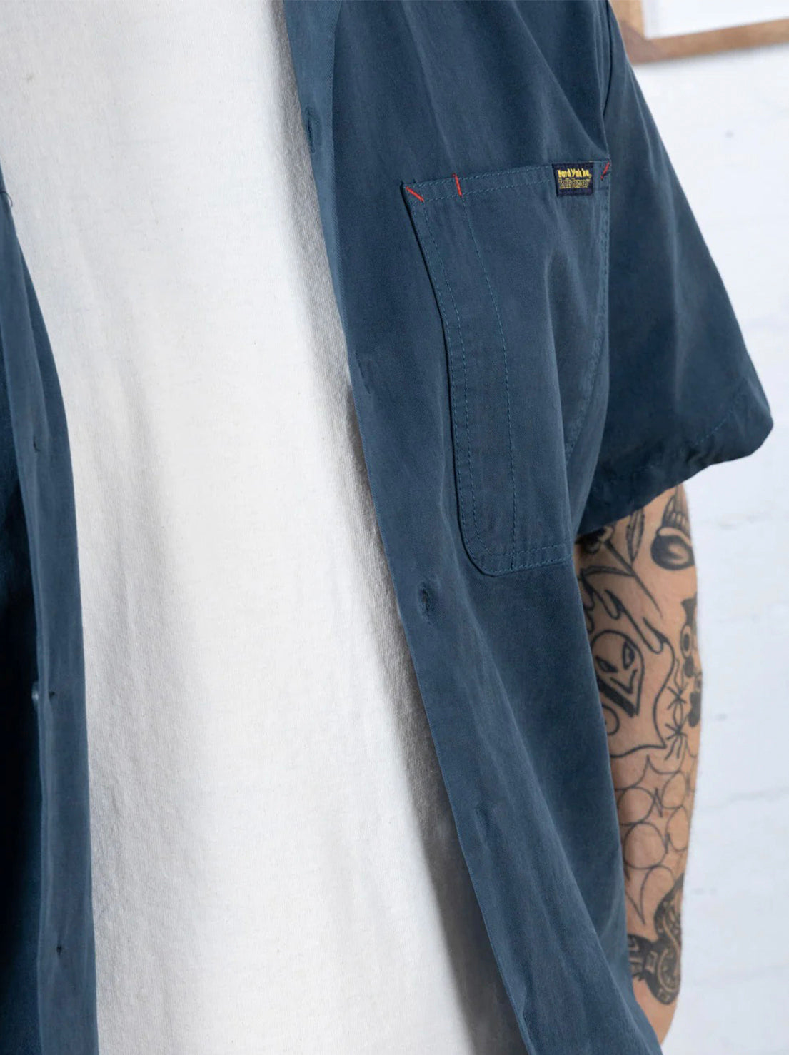 Hard Yakka Create - HYC Short Sleeve Utility Shirt - Yakka Petrol