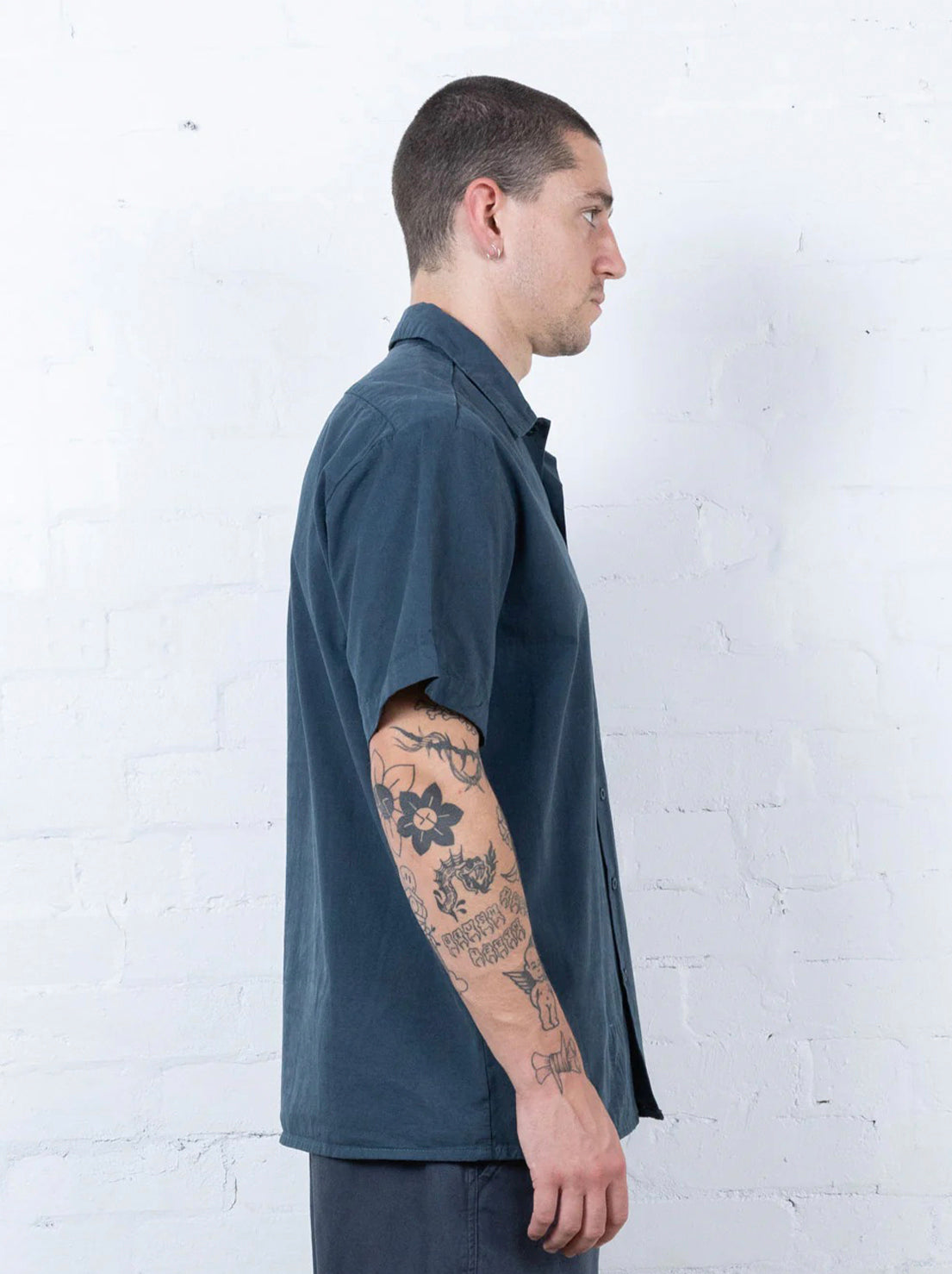 Hard Yakka Create - HYC Short Sleeve Utility Shirt - Yakka Petrol