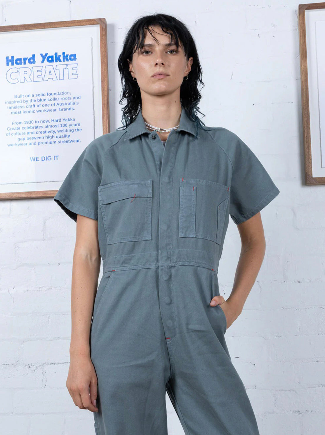 Hard Yakka Create - HYC Utility Coverall - Scrubs Green