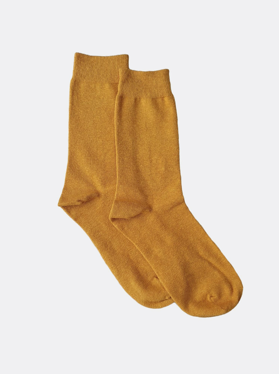 Hemp Clothing Australia - Daily Socks Thin - Mustard