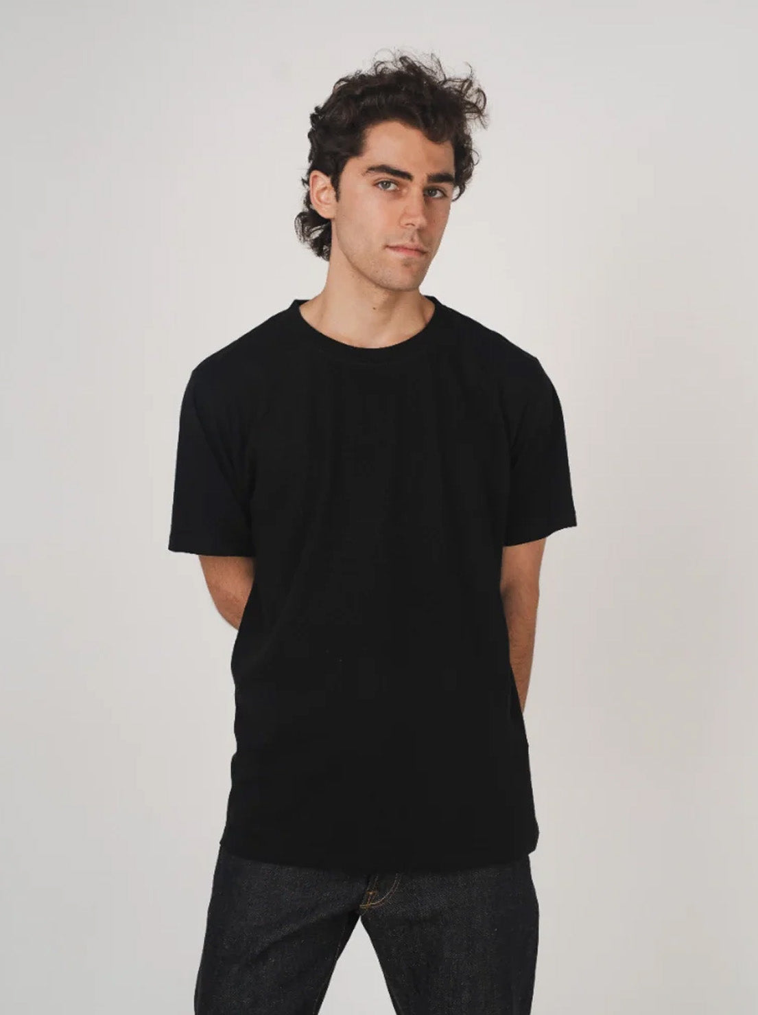 Hemp Clothing Australia - Mens Classic T-Shirt - Black