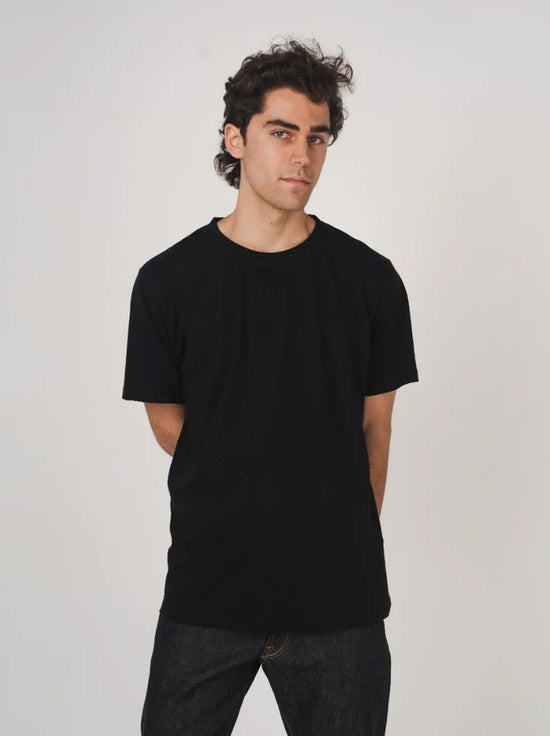 Hemp Clothing Australia - Mens Classic T-Shirt - Black