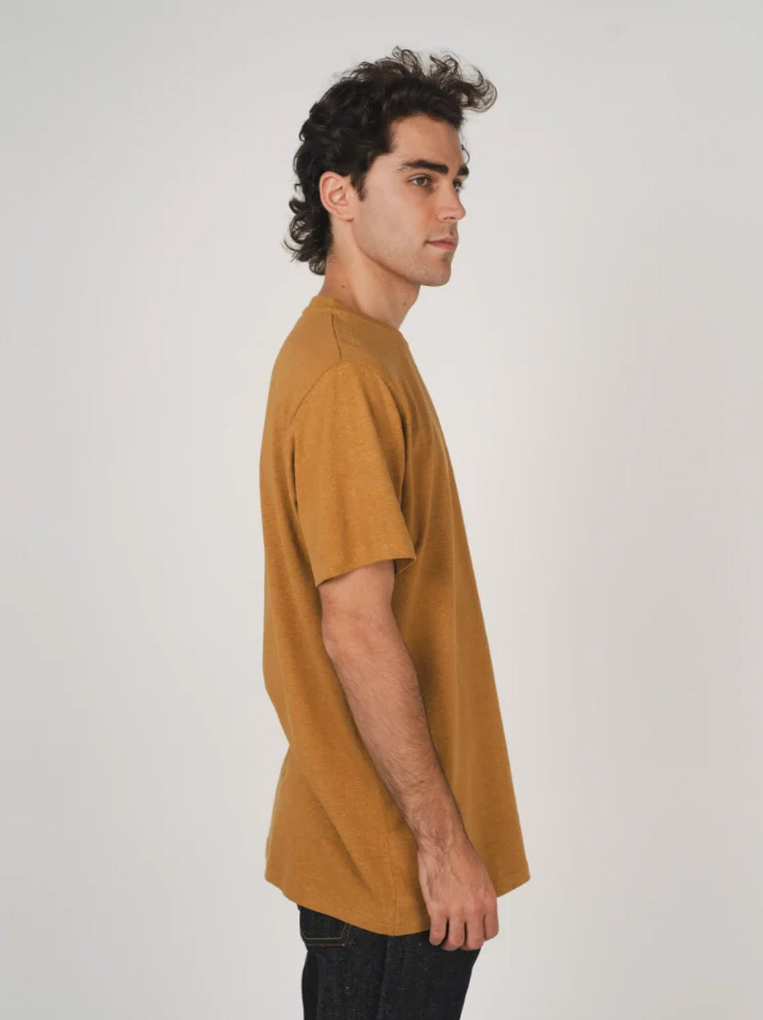 Hemp Clothing Australia - Mens Classic T-Shirt - Chai