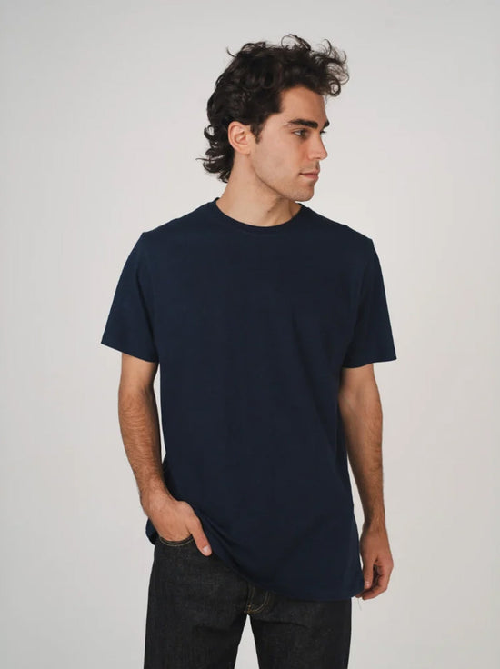 Hemp Clothing Australia - Mens Classic T-Shirt - Navy