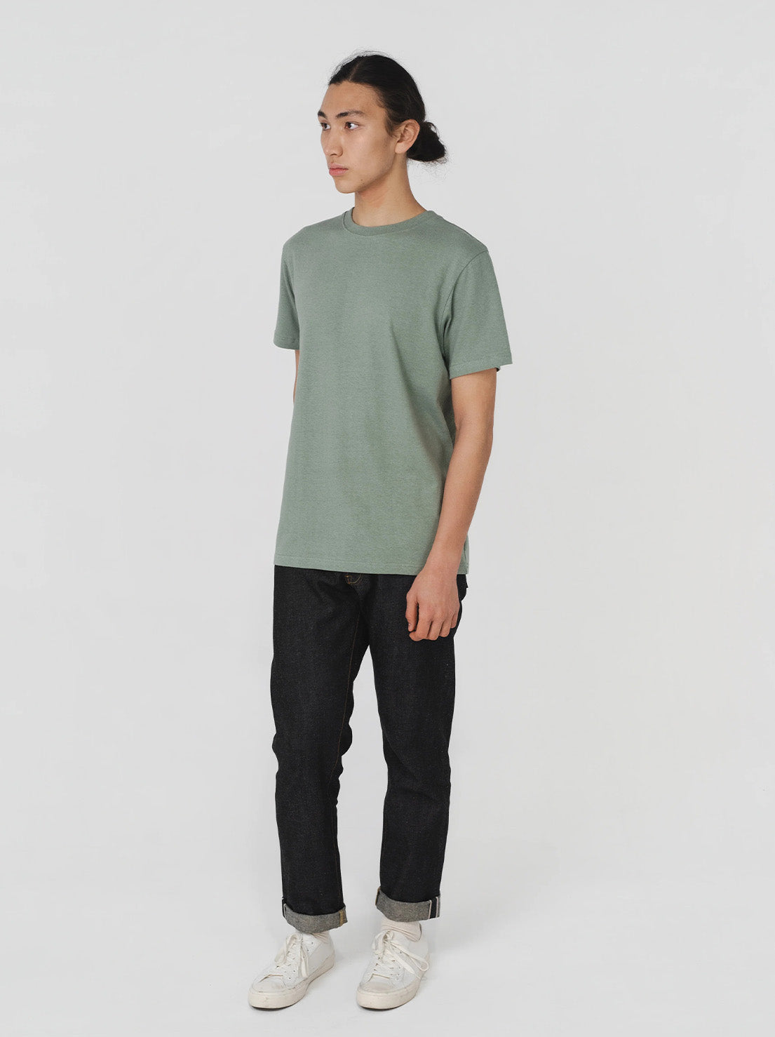 Hemp Clothing Australia - Mens Classic T-Shirt - Sage