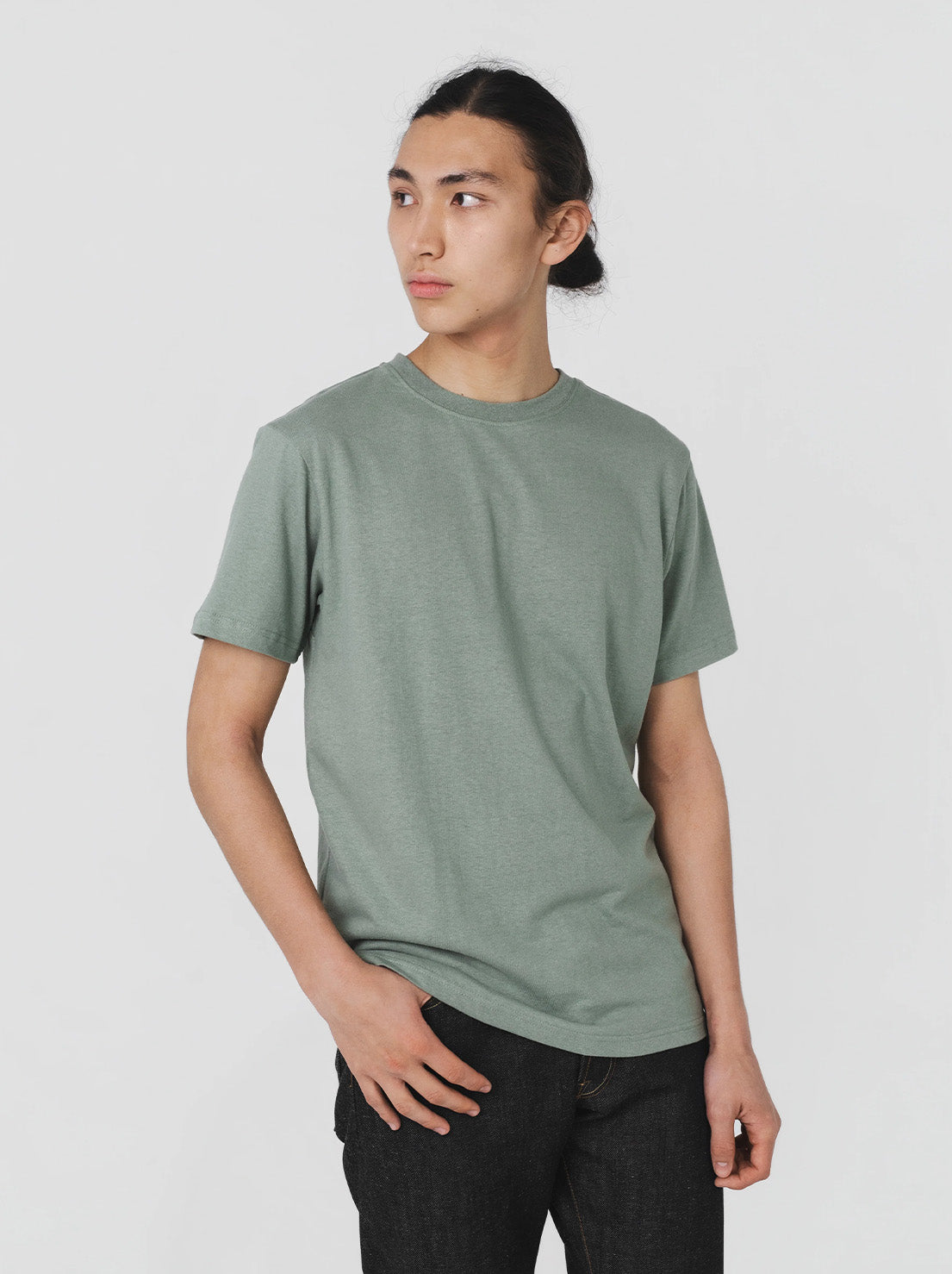 Hemp Clothing Australia - Mens Classic T-Shirt - Sage