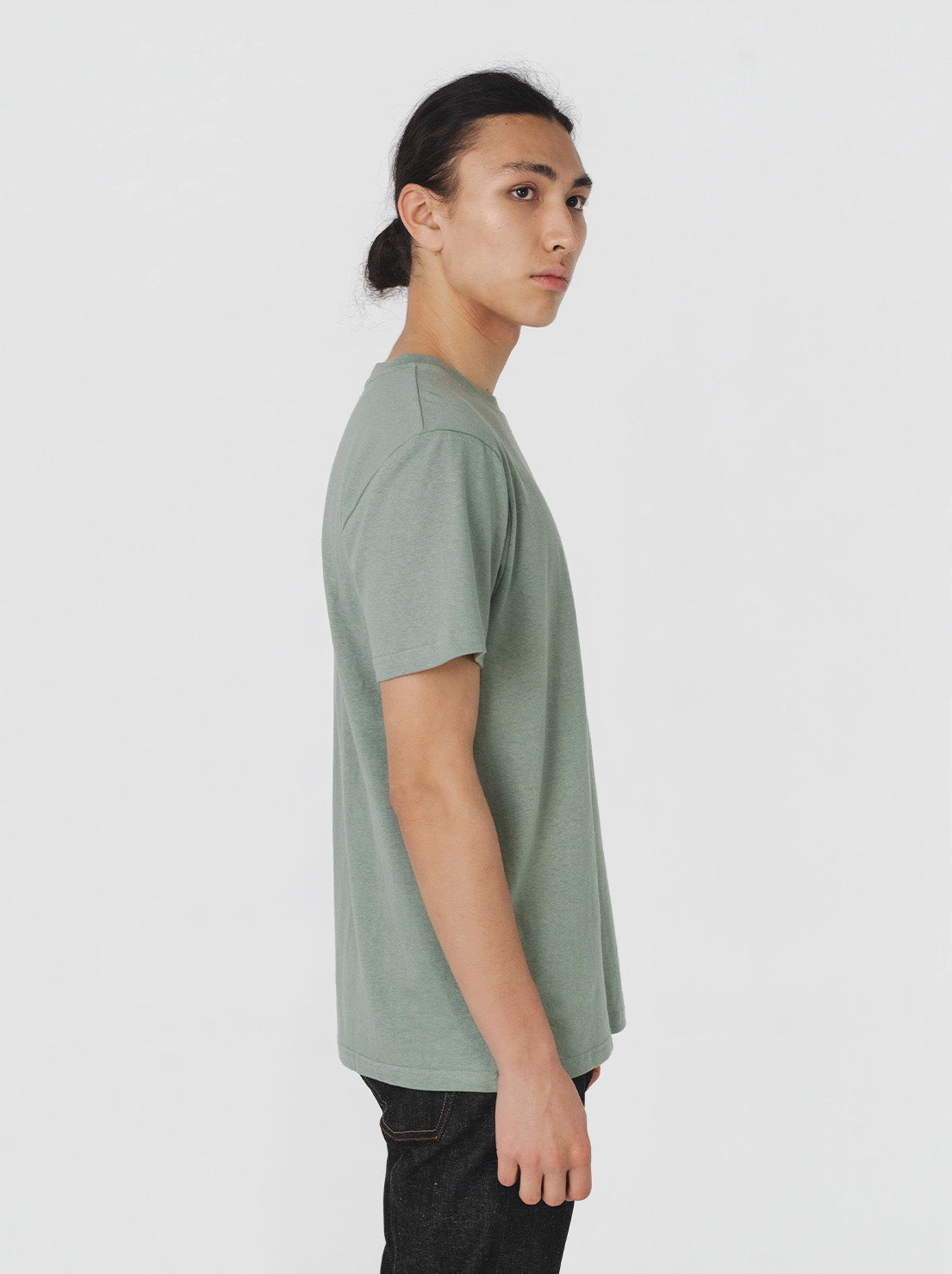 Hemp Clothing Australia - Mens Classic T-Shirt - Sage
