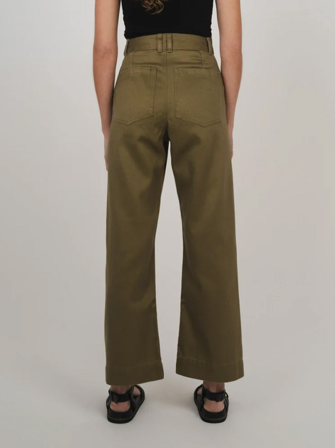 Hemp Clothing Australia - Newport Pant - Olive