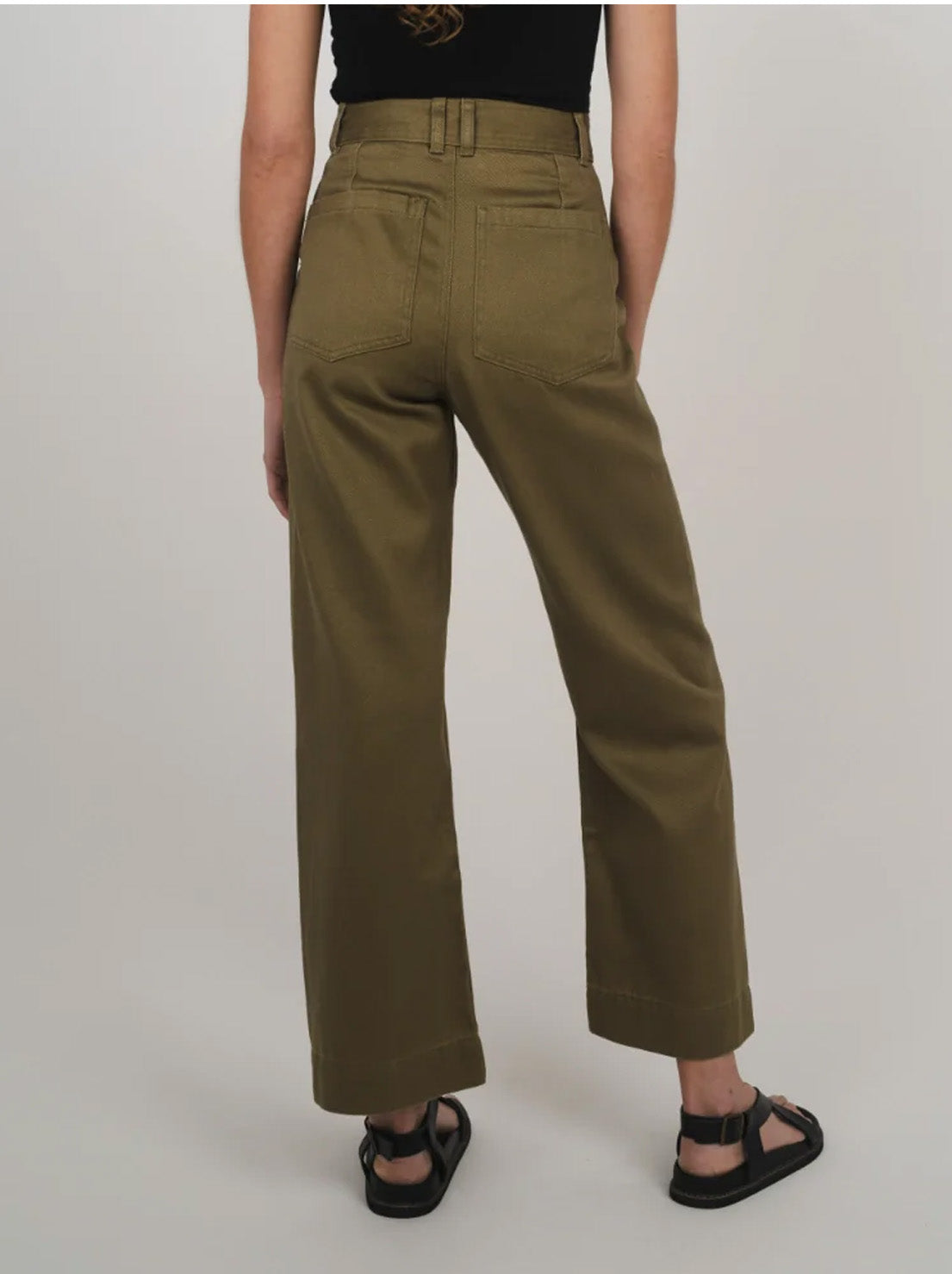 Hemp Clothing Australia - Newport Pant - Olive