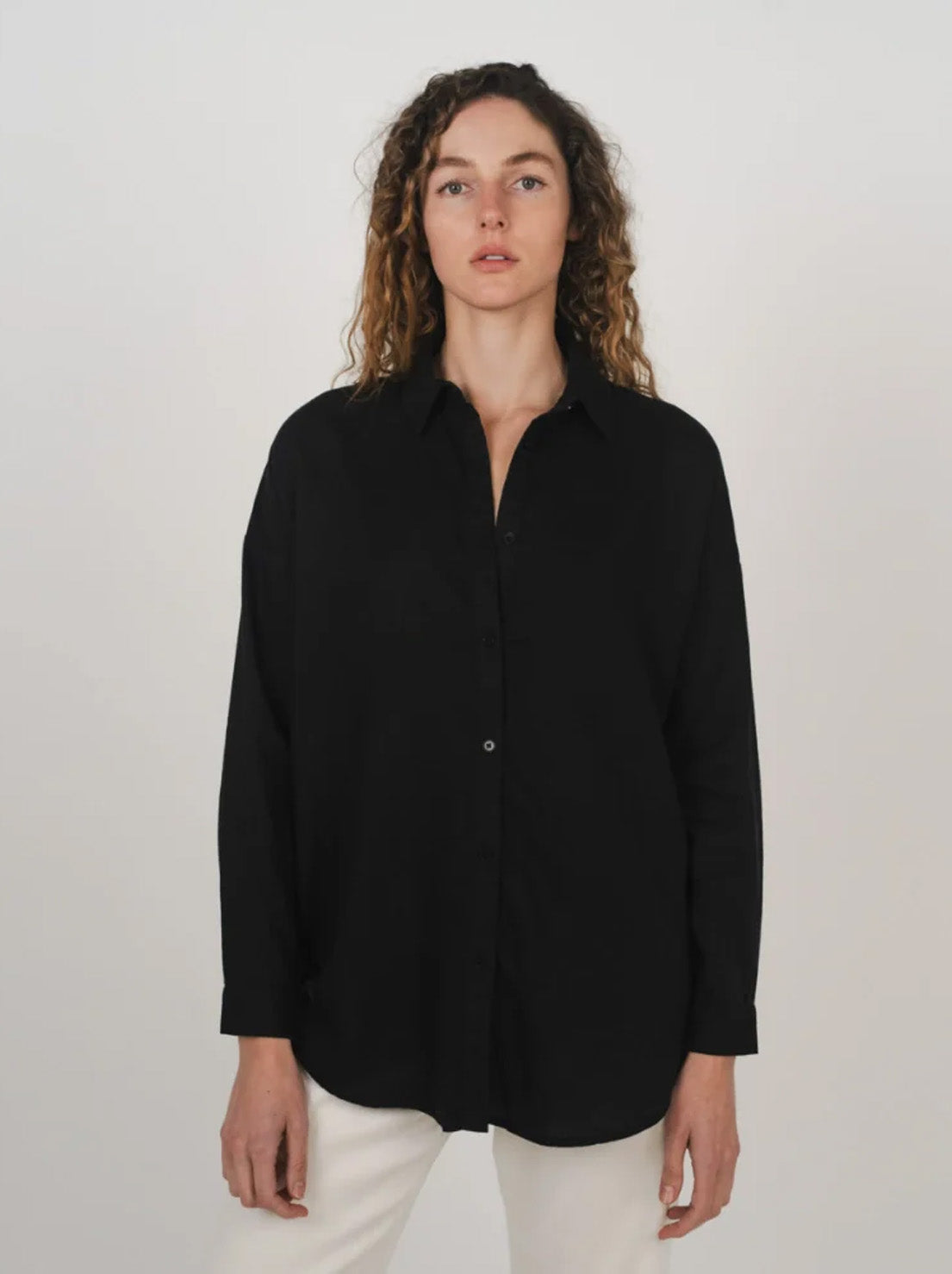 Hemp Clothing Australia - Stirling Shirt - Black