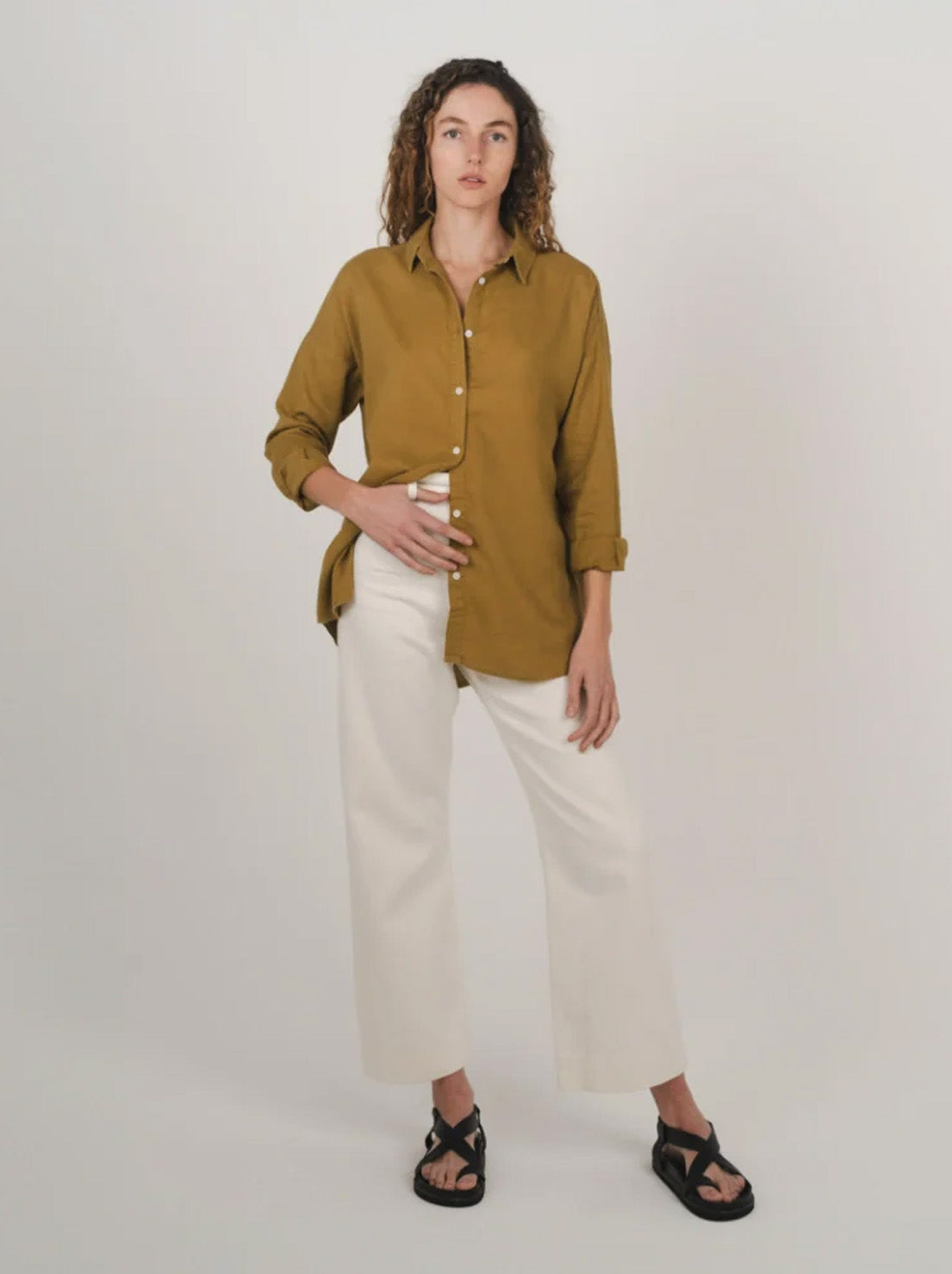 Hemp Clothing Australia - Stirling Shirt - Willow