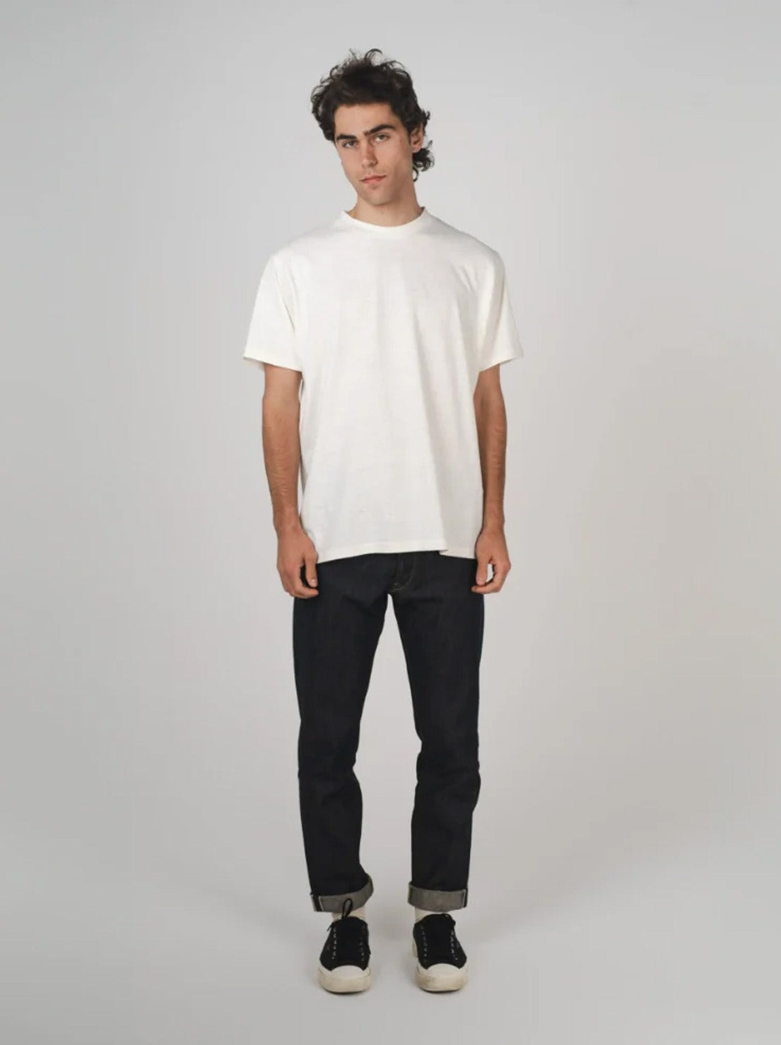 Hemp Clothing Australia - Unisex Boxy Tee - Natural