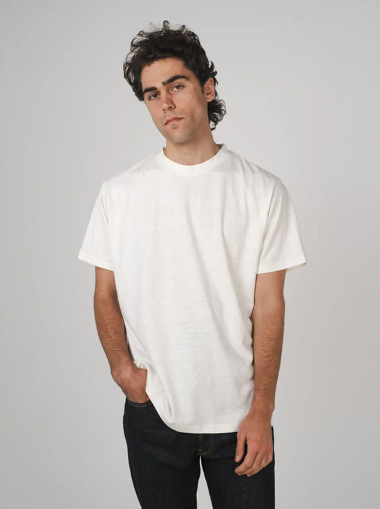 Hemp Clothing Australia - Unisex Boxy Tee - Natural