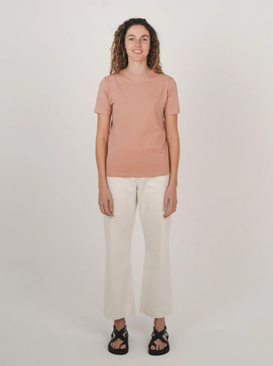 Hemp Clothing Australia - Womens Classic Tee - Cameo Rose