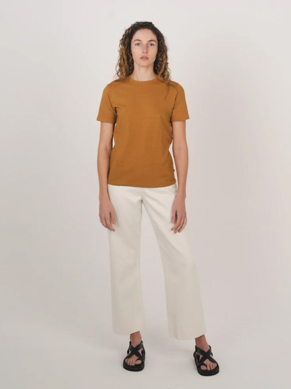 Hemp Clothing Australia - Womens Classic Tee - Honey