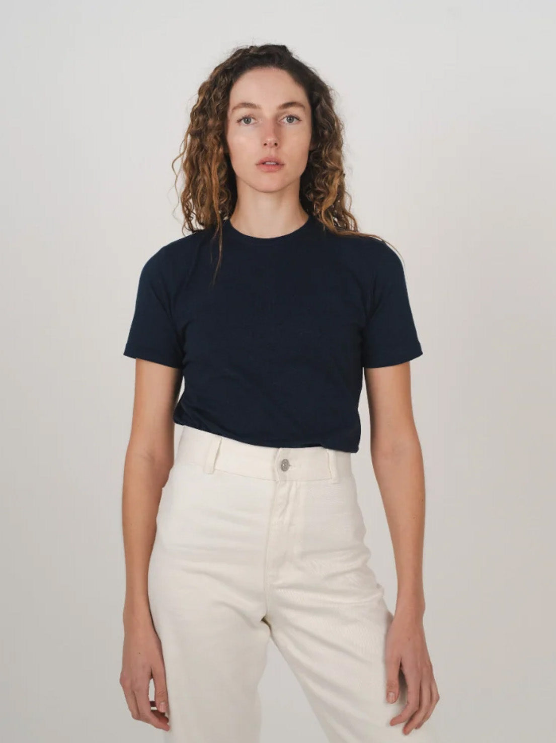 Hemp Clothing Australia - Womens Classic Tee - Navy