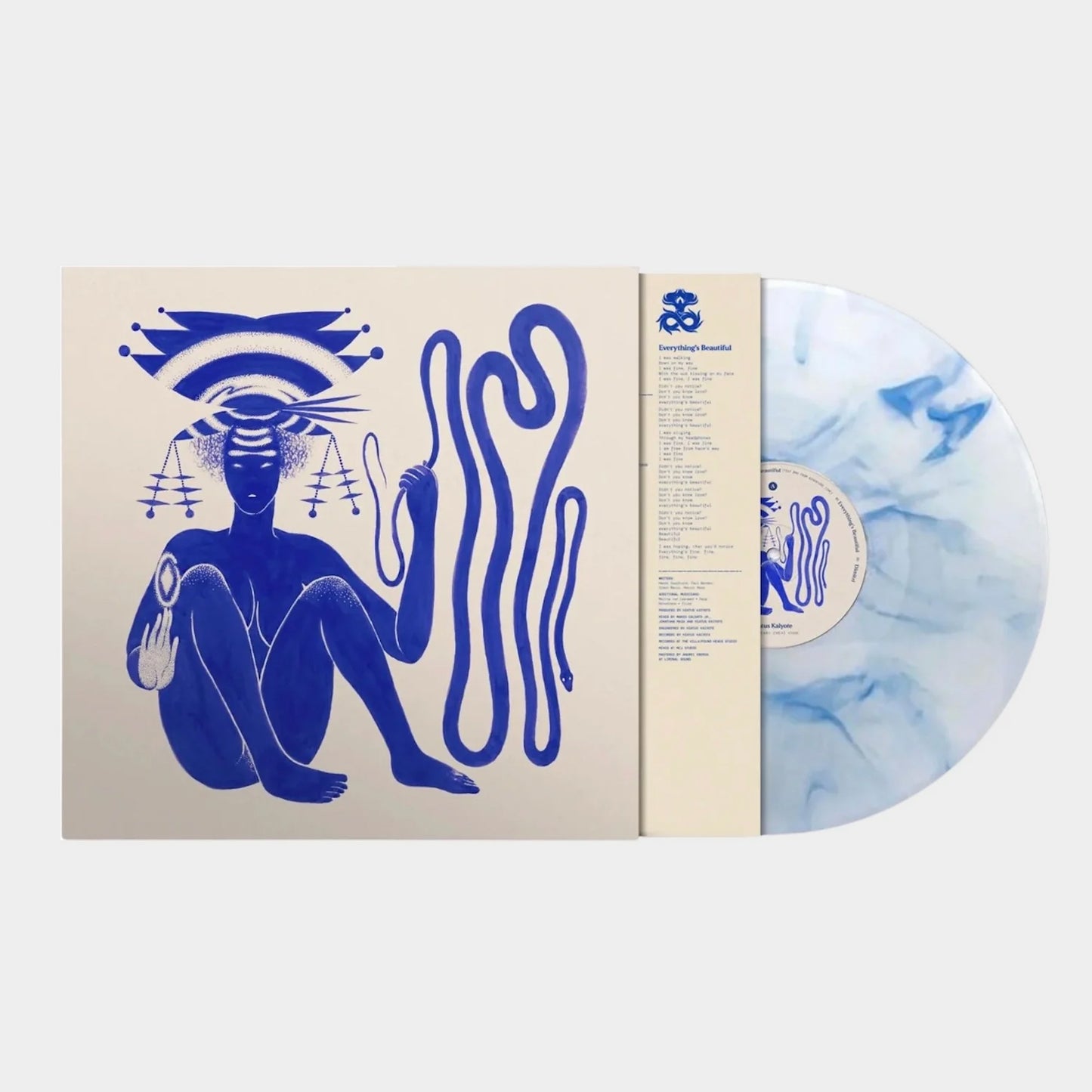 Hiatus Kaiyote - Love Heart Cheat Code. LP [Ltd. Ed. Blue & White Marbled Vinyl]