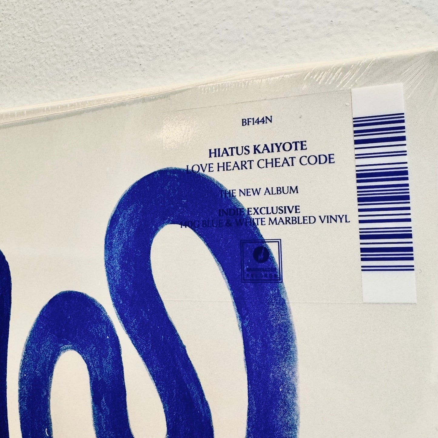 Hiatus Kaiyote - Love Heart Cheat Code. LP [Ltd. Ed. Blue & White Marbled Vinyl]