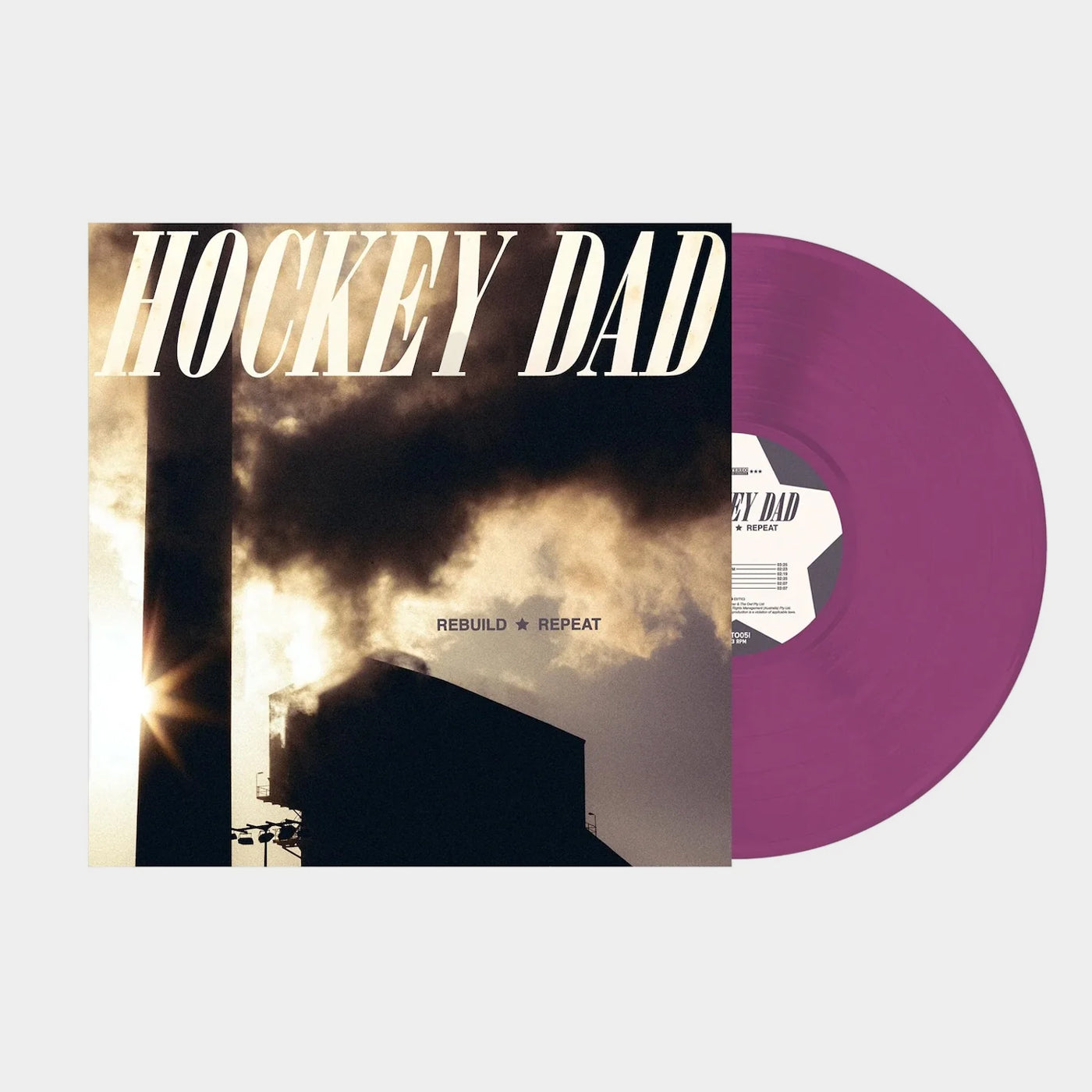 Hockey Dad - Rebuild Repeat. LP [Ltd. Ed Purple Vinyl]