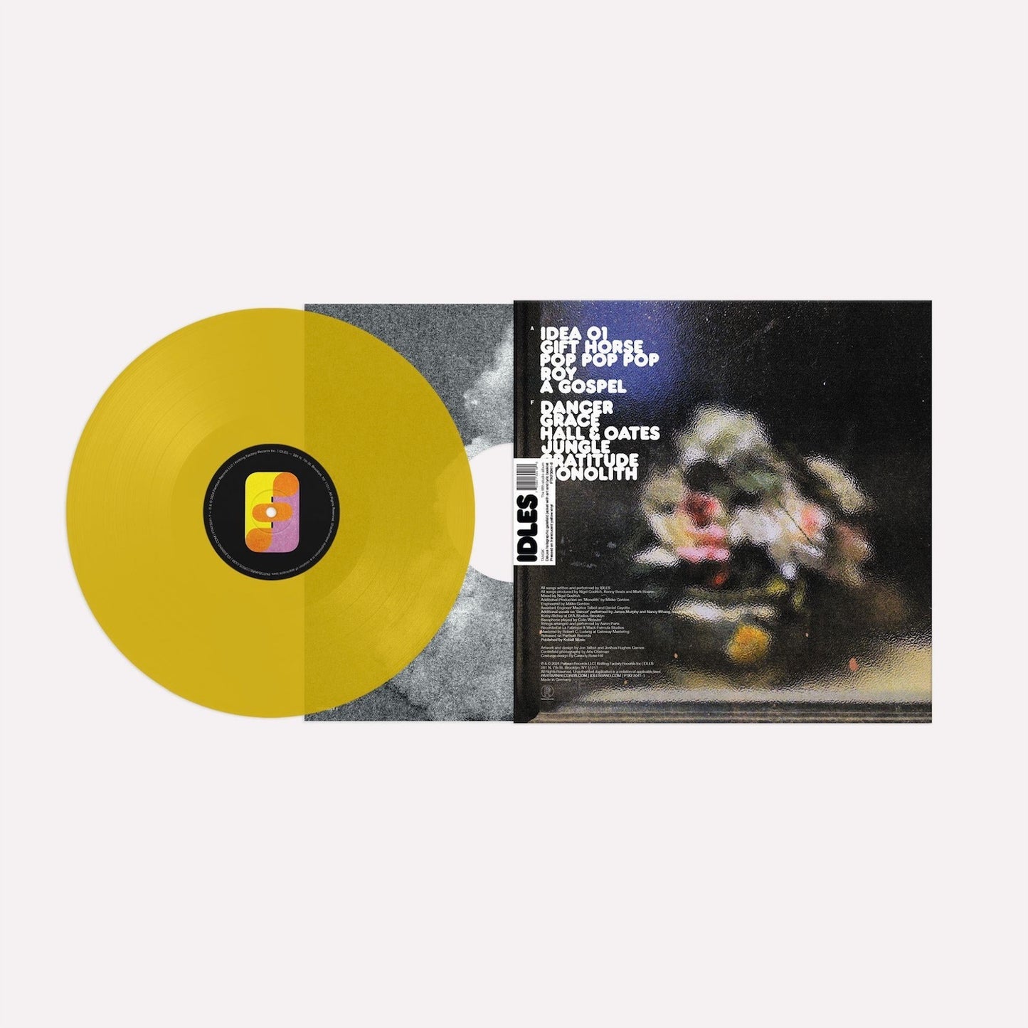 Idles - TANGK. LP [DELUXE TRANSLUCENT YELLOW LP]