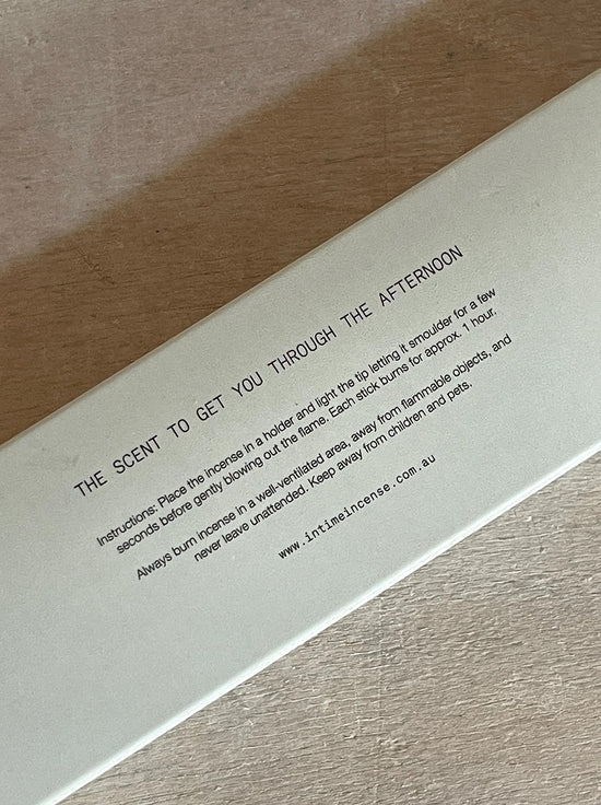 In Time Incense - 2PM Recharge Incense