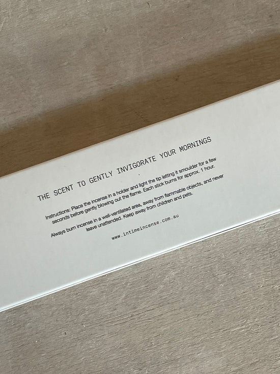 In Time Incense - 7AM Gentle Awakening Incense