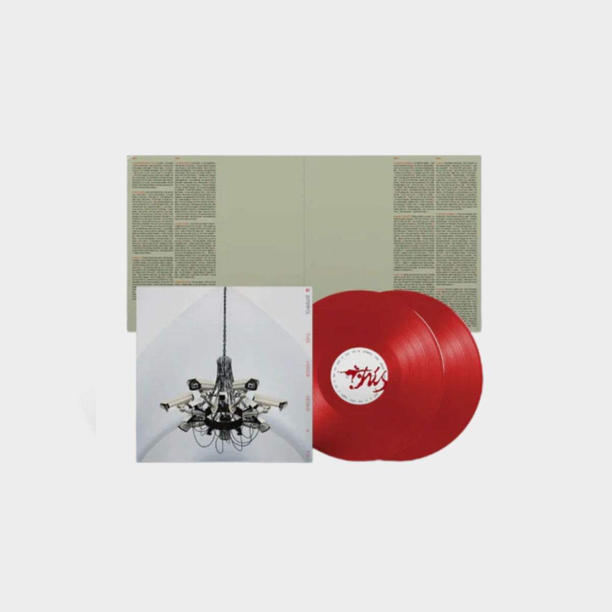 Interpol - This Mirror Weights a Ton. LP [Transparent Red Vinyl]