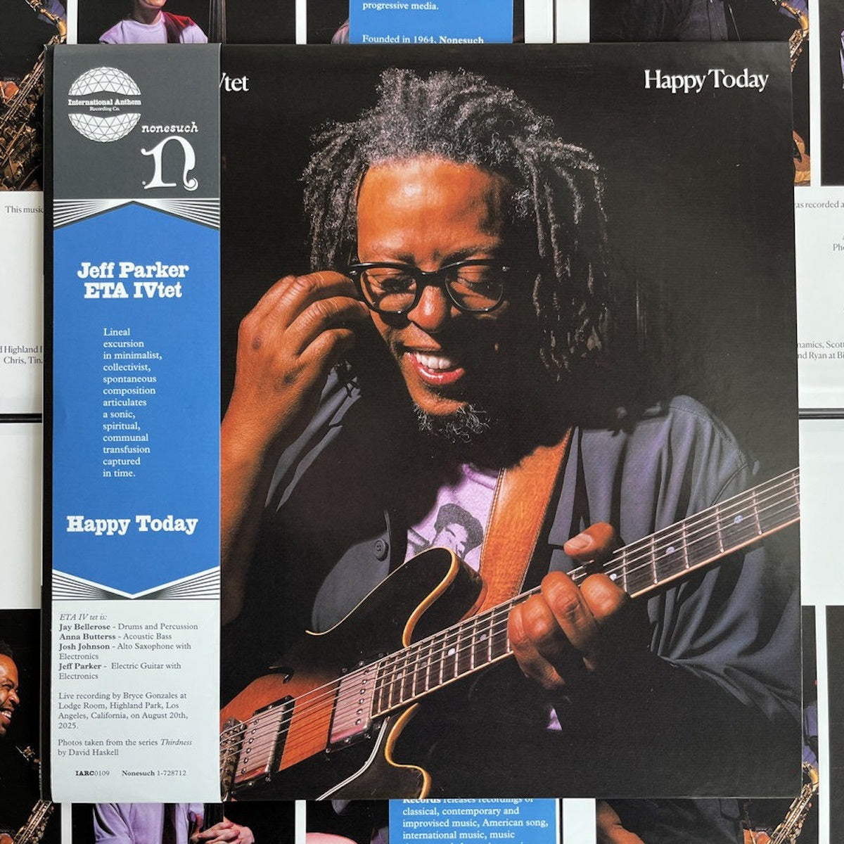 Jeff Parker ETA IVtet - Happy Today. LP