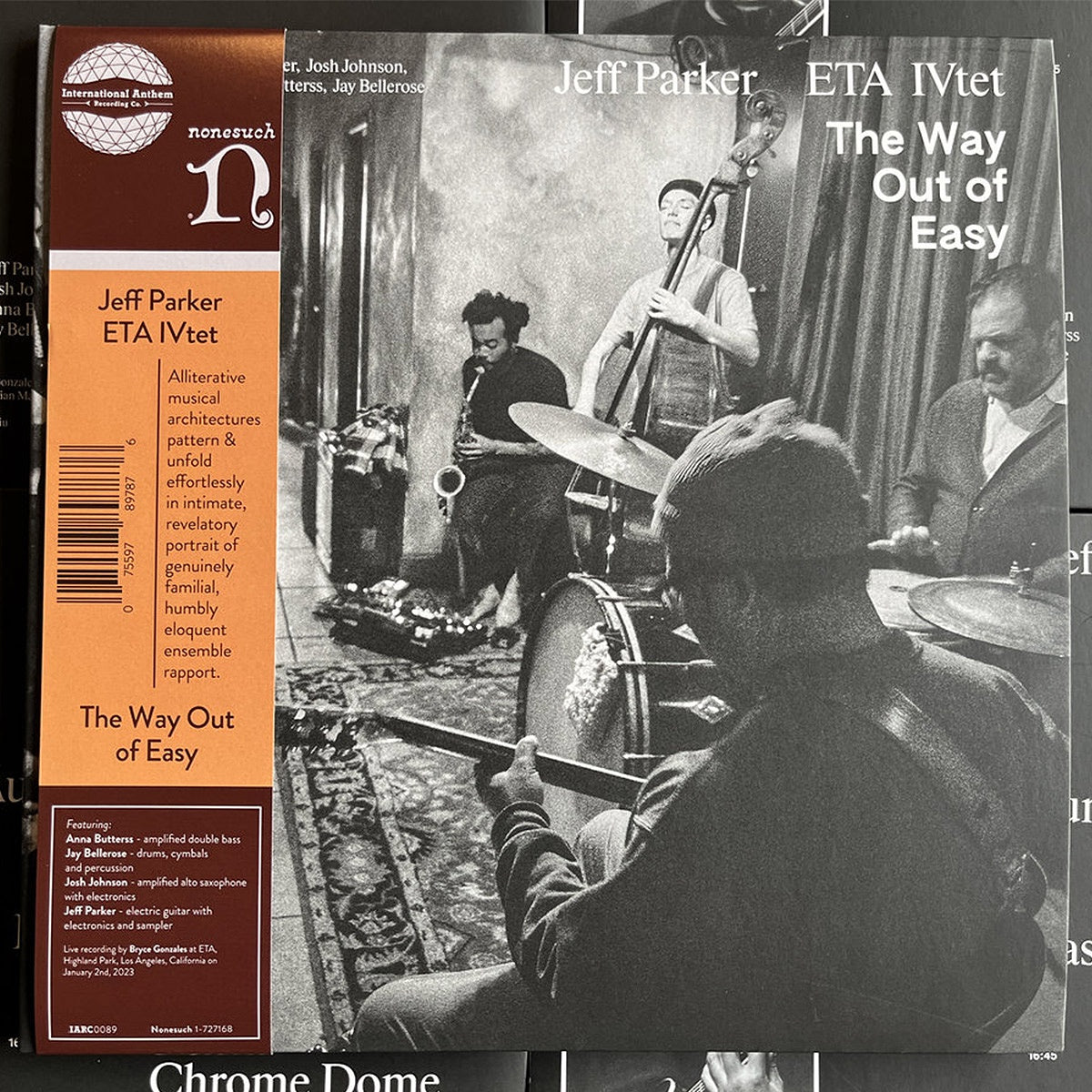 Jeff Parker / ETA IVtet - The Way Out of Easy. 2LP [Black Vinyl]