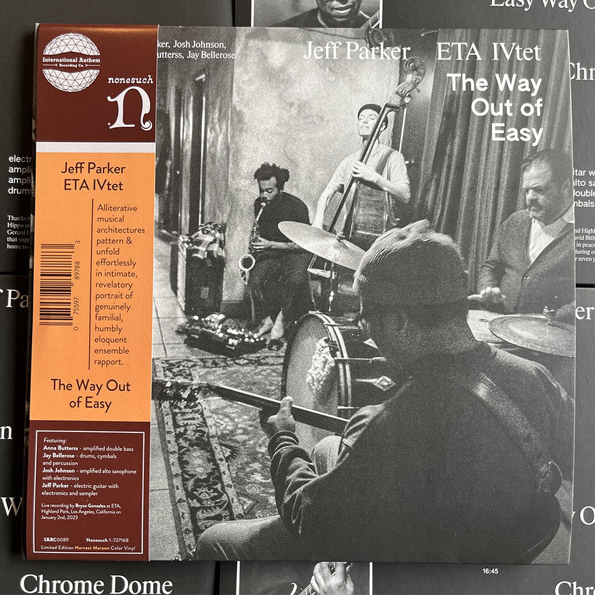 Jeff Parker / ETA IVtet - The Way Out of Easy. 2LP [Ltd. Ed. Harvest Maroon Colour Vinyl]